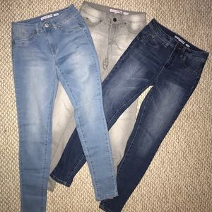 NWOT YMI WANNABETTABUTT SKINNY JEAN LOT!